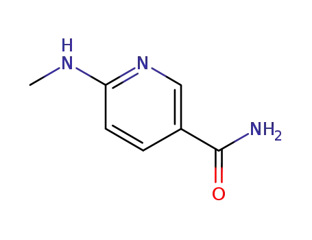 3-Pyridinecarboxamide,6-(methylamino)-(9CI)