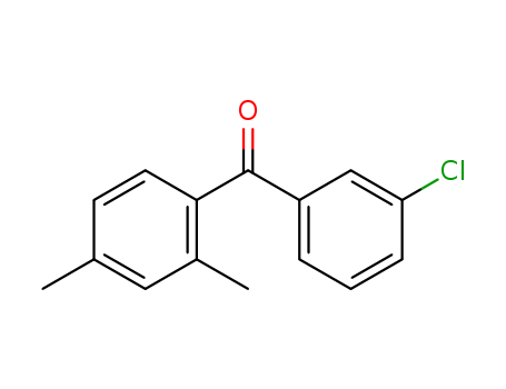 Methanone,(3-chlorophenyl)(2,4-dimethylphenyl)- cas  57800-68-7