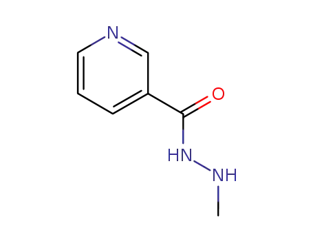 Molecular Structure of 59190-20-4 (3-Pyridinecarboxylicacid,2-methylhydrazide(9CI))