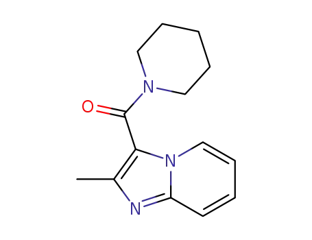 Piperidine, 1-[(2-methylimidazo[1,2-a]pyridin-3-yl)carbonyl]- (9CI)