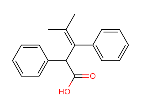 3-Pentenoicacid, 4-methyl-2,3-diphenyl- (7CI,8CI)