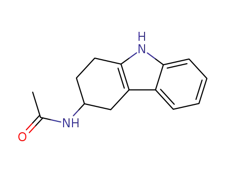 Molecular Structure of 60480-69-5 (3-acetaMido-1,2,3,4-tetrahydrocarbazole)