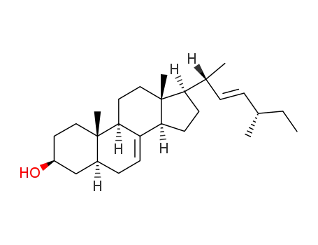 (22E,24S)-27-Nor-5α-ergosta-7,22-dien-3β-ol