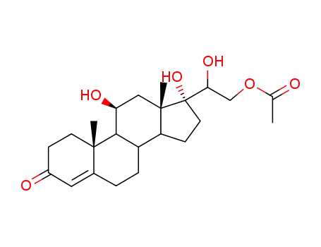 21-Acetat v. 11β,17α,20β,21-Tetrahydroxypregn-4-en-3-on