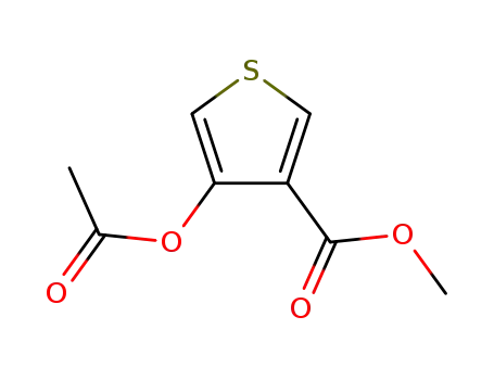 메틸 4-아세톡시티오펜-3-카르복실레이트