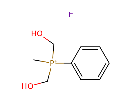 Phosphonium,bis(hydroxymethyl)methylphenyl-, iodide (1:1)
