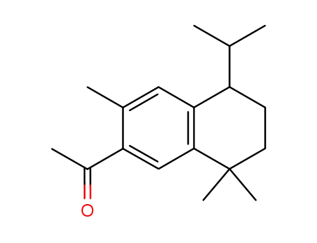 Molecular Structure of 94003-04-0 (1-[3,8,8-trimethyl-5-(propan-2-yl)-5,6,7,8-tetrahydronaphthalen-2-yl]ethanone)