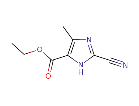 1H- 이미 다졸 -4- 카르 복실 산, 2- 시아 노 -5- 메틸-, 에틸 에스테르 (9Cl)