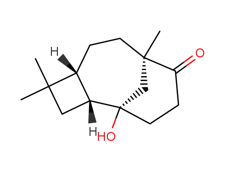 (1S,2R,5R,8R)-1-Hydroxy-4,4,8-trimethyl-tricyclo[6.3.1.0<sup>2,5</sup>]dodecan-9-one
