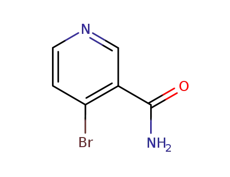 Molecular Structure of 89581-36-2 (4-bromopyridine-3-carboxamide)