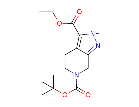 6-tert-butyl 3-ethyl 4,5-dihydro-2H-pyrazolo[3,4-c]pyridine-3,6(7H)-dicarboxylate