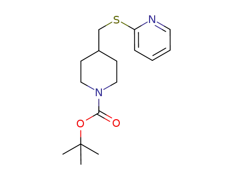 4-(피리딘-2-일술파닐메틸)-피페리딘-1-카르복실산 tert-부틸 에스테르