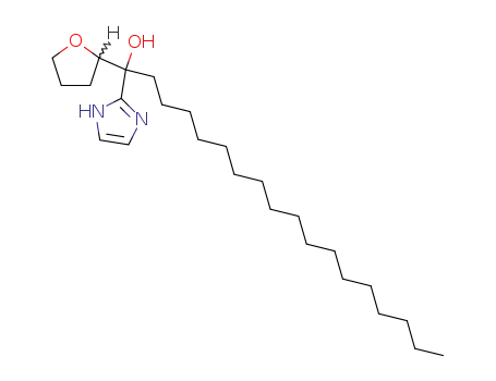 α-ヘプタデシル-α-(テトラヒドロフラン-2-イル)-1H-イミダゾール-2-メタノール
