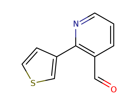 2-(3-Thienyl)-3-pyridinecarboxaldehyde