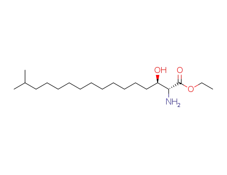 2-아미노-3-히드록시-15-메틸-헥사데칸산 에틸 에스테르