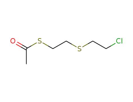 Ethanethioic acid, S-[2-[(2-chloroethyl)thio]ethyl]ester cas  89490-33-5