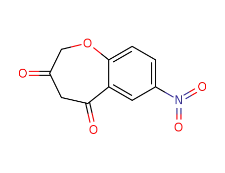 1-Benzoxepin-3,5(2H,4H)-dione, 7-nitro-