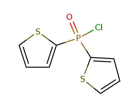 Molecular Structure of 93973-60-5 (dithiophen-2-ylphosphinic chloride)
