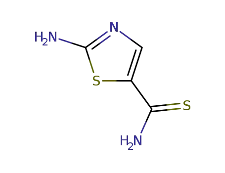 5-Thiazolecarbothioamide,  2-amino-