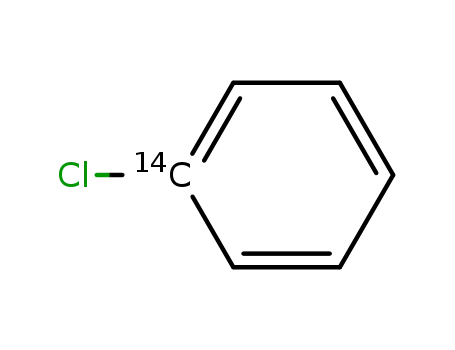 Molecular Structure of 83548-25-8 (CHLOROBENZENE-UL-14C)