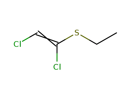 Ethene, 1,2-dichloro-1-(ethylthio)-