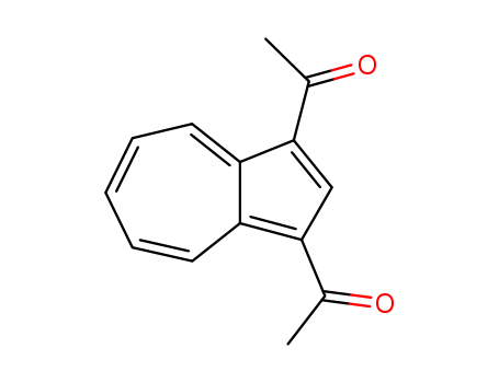 Molecular Structure of 10487-55-5 (Ethanone,1,1'-(1,3-azulenediyl)bis-)
