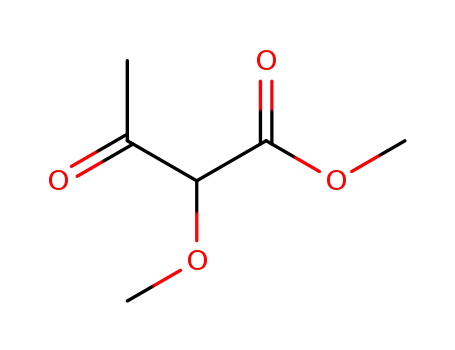 Molecular Structure of 81114-96-7 (Methyl 2-Methoxy-3-oxobutanoate)
