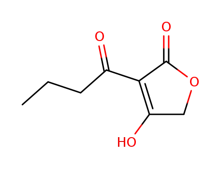 2(5H)-Furanone, 4-hydroxy-3-(1-oxobutyl)-
