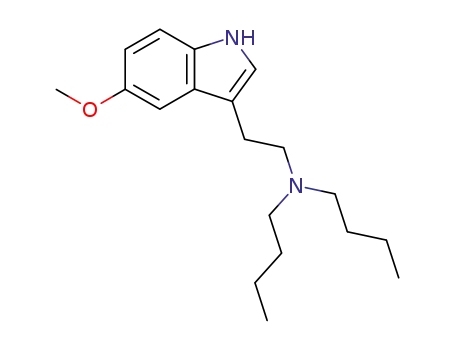 Molecular Structure of 73785-42-9 (5-MethoxyN,N-dibutyltryptamine)