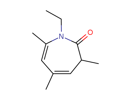 2H-Azepin-2-one,1-ethyl-1,3-dihydro-3,5,7-trimethyl- cas  879-22-1