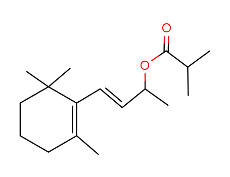 (+/-)-<i>O</i>-isobutyryl-<i>trans</i>-β-ionol