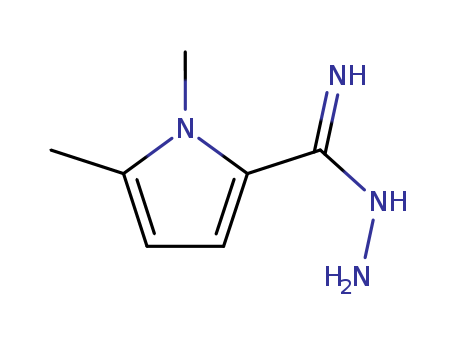 1H-Pyrrole-2-carboximidicacid,1,5-dimethyl-,hydrazide(9CI)
