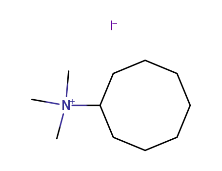 Molecular Structure of 72390-36-4 (N,N,N-trimethylcyclooctanaminium)