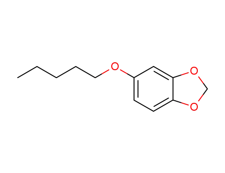 Molecular Structure of 87590-44-1 (5-(pentyloxy)-1,3-benzodioxole)