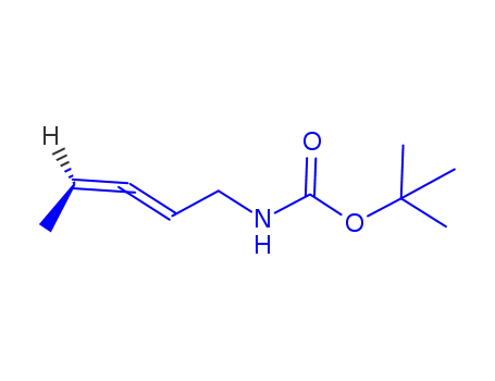 카르 밤산, 2,3- 펜타 디에 닐-, 1,1- 디메틸 에틸 에스테르 (9CI)
