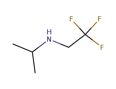 Molecular Structure of 778556-98-2 (N-(2,2,2-trifluoroethyl)-2-propanamine(SALTDATA: HCl))