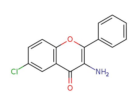 4H-1-Benzopyran-4-one,3-amino-6-chloro-2-phenyl- cas  70460-43-4