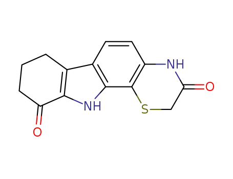 7,8,9,11-tetrahydro[1,4]thiazino[2,3-a]carbazole-3,10(2H,4H)-dione