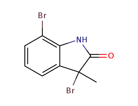 3,7-Dibromo-3-methyl-1,3-dihydro-indol-2-one