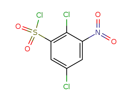 Molecular Structure of 226572-69-6 (2,5-dichloro-3-nitro-benzenesulfonyl chloride)