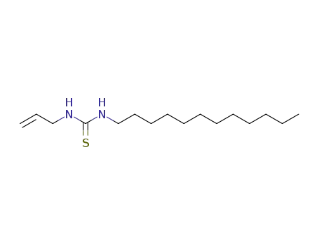 Molecular Structure of 6951-93-5 (Allyl dodecyl thiourea)