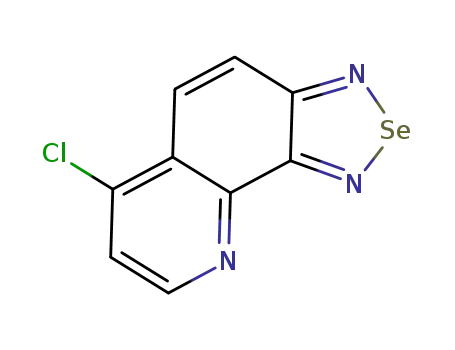 6-chloro[1,2,5]selenadiazolo[3,4-h]quinoline