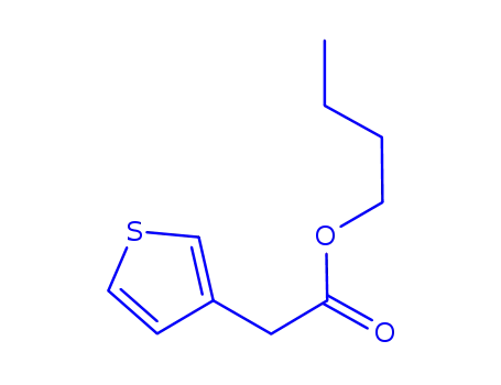 Molecular Structure of 94023-52-6 (butyl 3-thienylacetate)