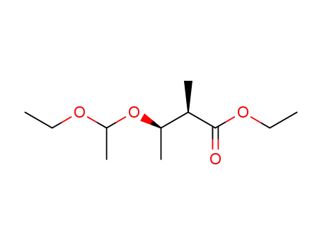 부탄산, 3-(1-에톡시에톡시)-2-메틸-, 에틸 에스테르