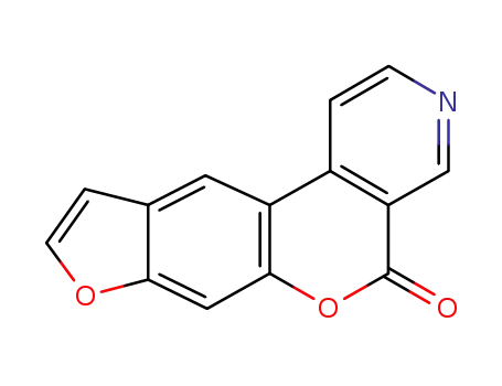 Molecular Structure of 85878-62-2 (pyrido(3,4-c)psoralen)