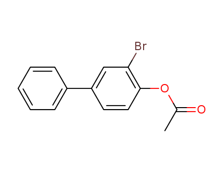 [1,1'-Biphenyl]-4-ol,3-bromo-, 4-acetate cas  7466-03-7