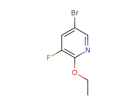 Molecular Structure of 886373-20-2 (5-BROMO-2-ETHOXY-3-FLUORO-PYRIDINE)
