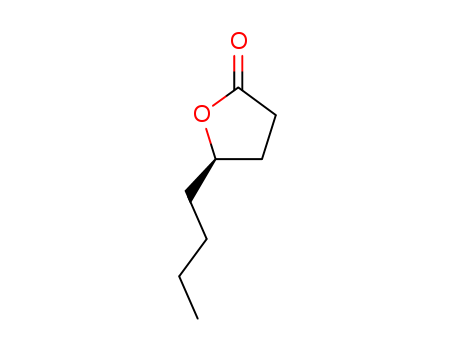 Molecular Structure of 107797-24-0 (2(3H)-Furanone, 5-butyldihydro-, (R)-)
