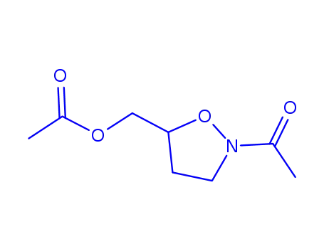 Ethanone,  1-[5-[(acetyloxy)methyl]-2-isoxazolidinyl]-