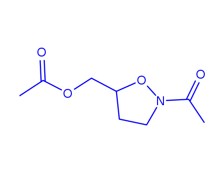 에타논, 1-[5-[(아세틸옥시)메틸]-2-이속사졸리디닐]-